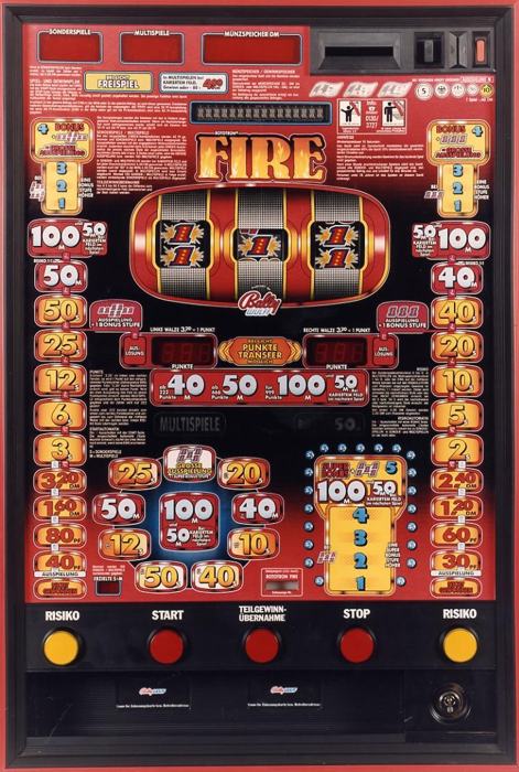 Fire, Rototron, Bally Wulff, 1994 Fire, Rototron, Bally Wulff, 1994